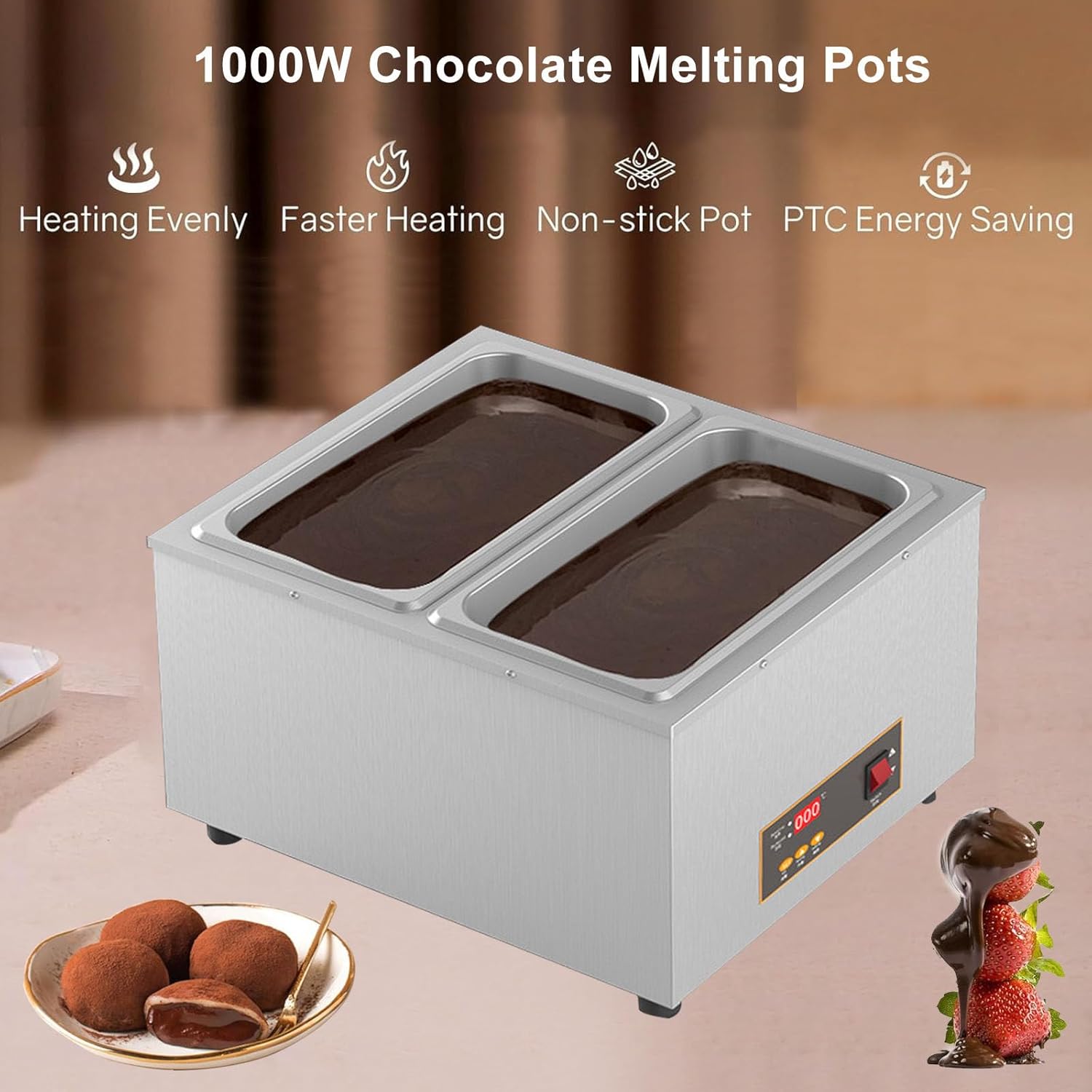 Amazon.co.jp: 800W業務用チョコレートテンパリング機大容量