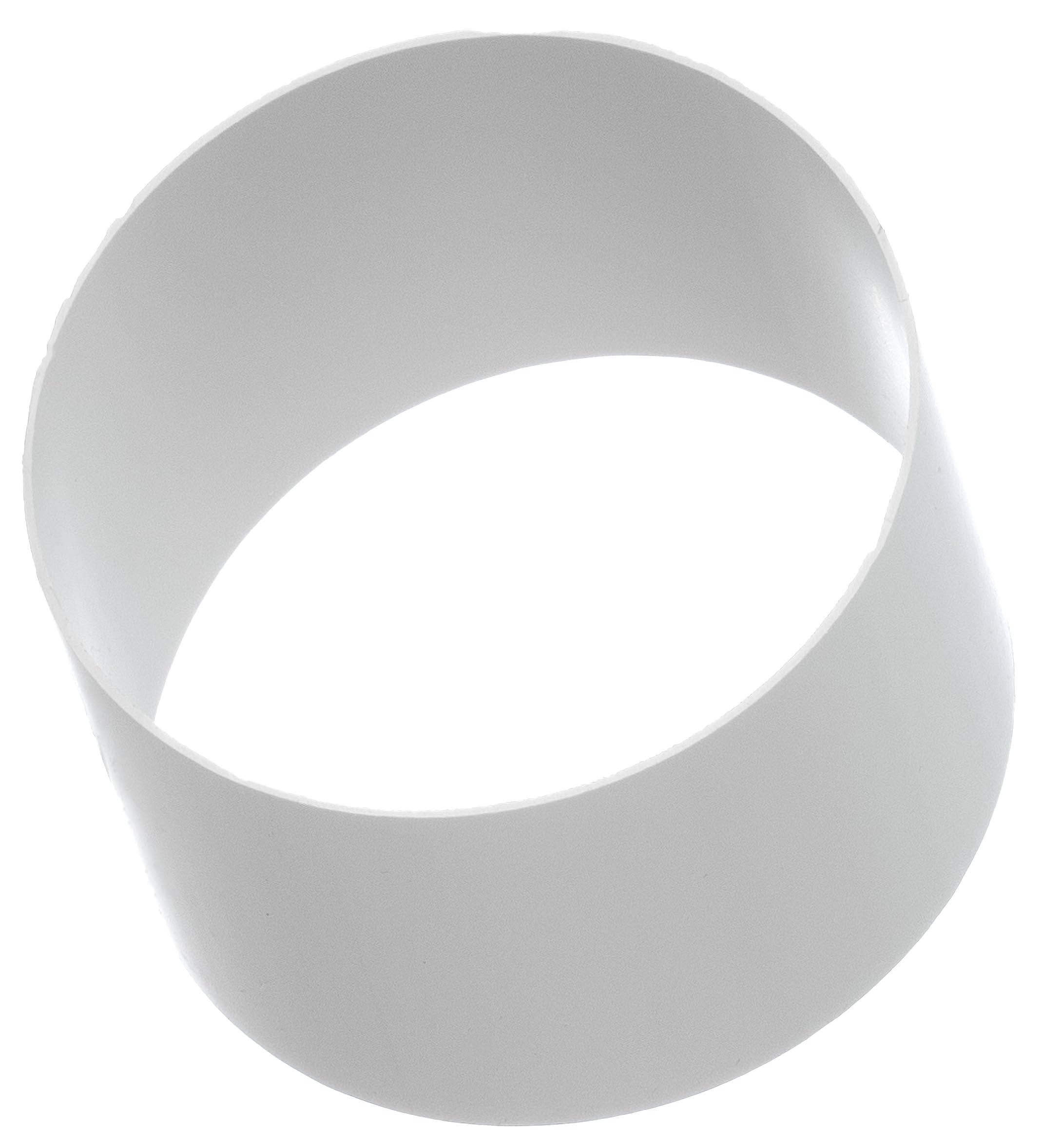 Steinberg14 Round 125mm / 5 inch Plastic Coupling Connector for Ducting Fitting - Round Duct Sleeve
