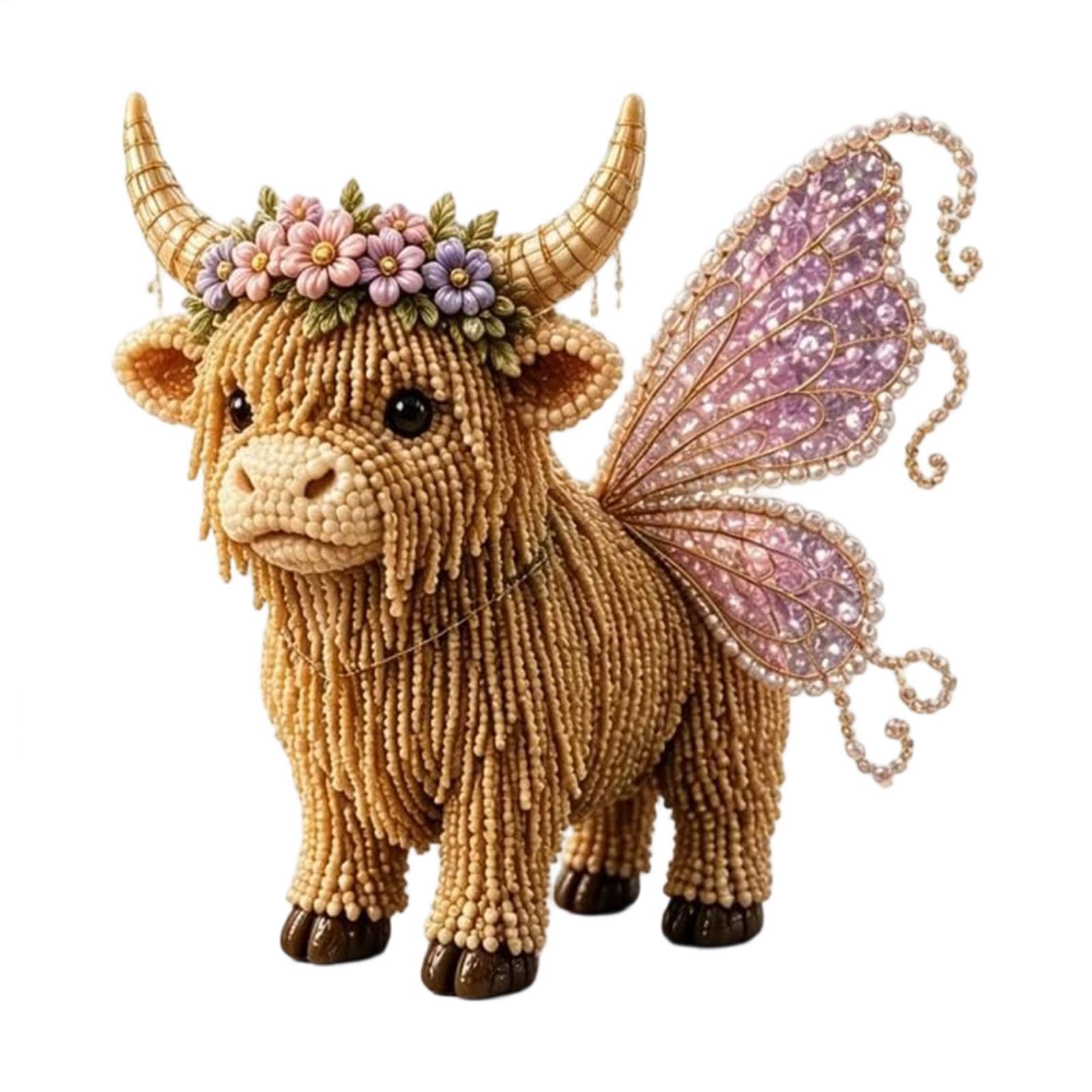 Kit de animales 3D con abalorios figuras tridimensionales hechas a mano 8