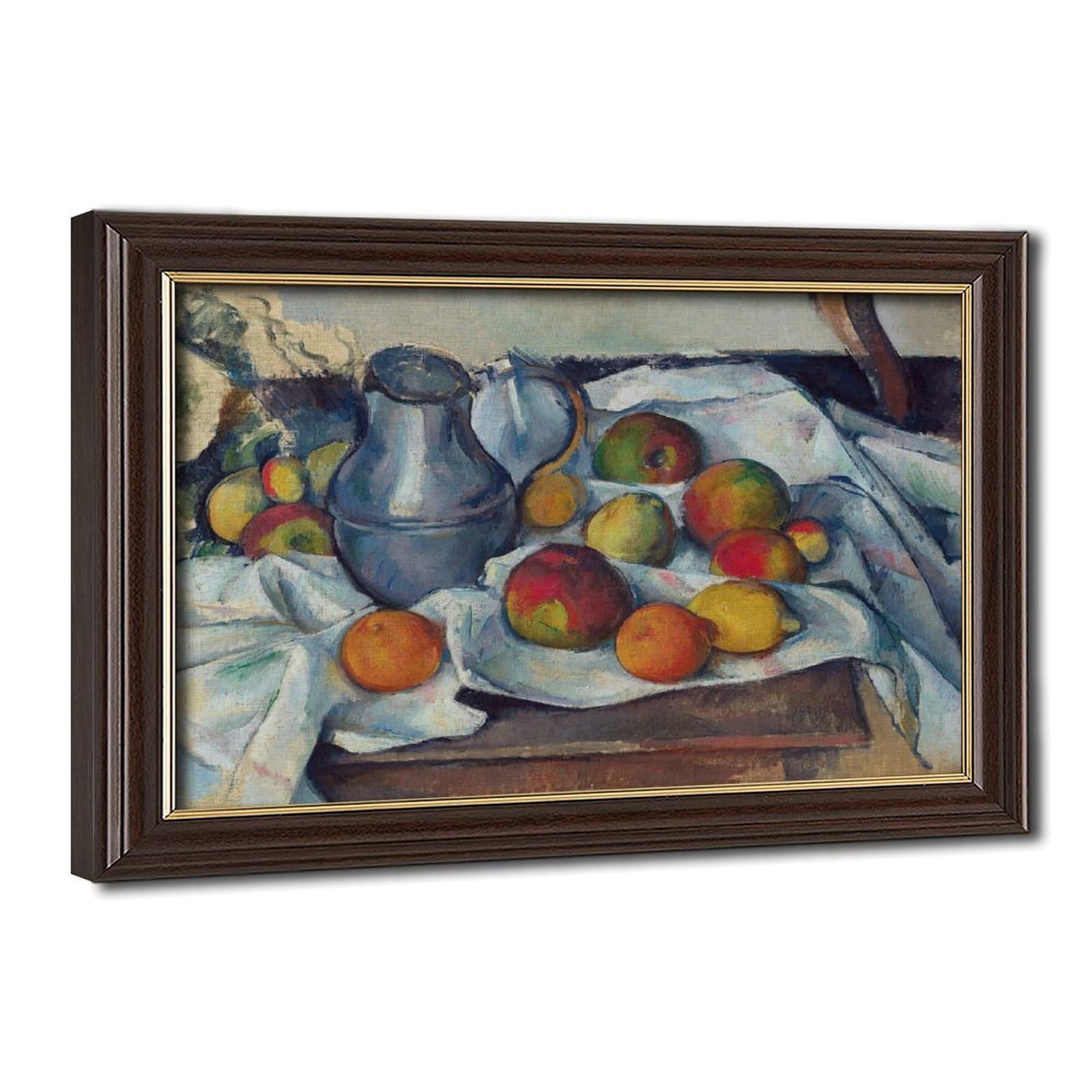 Impression Cezanne Kettle And Fruit pour créer un espace bureau inspirant - 8