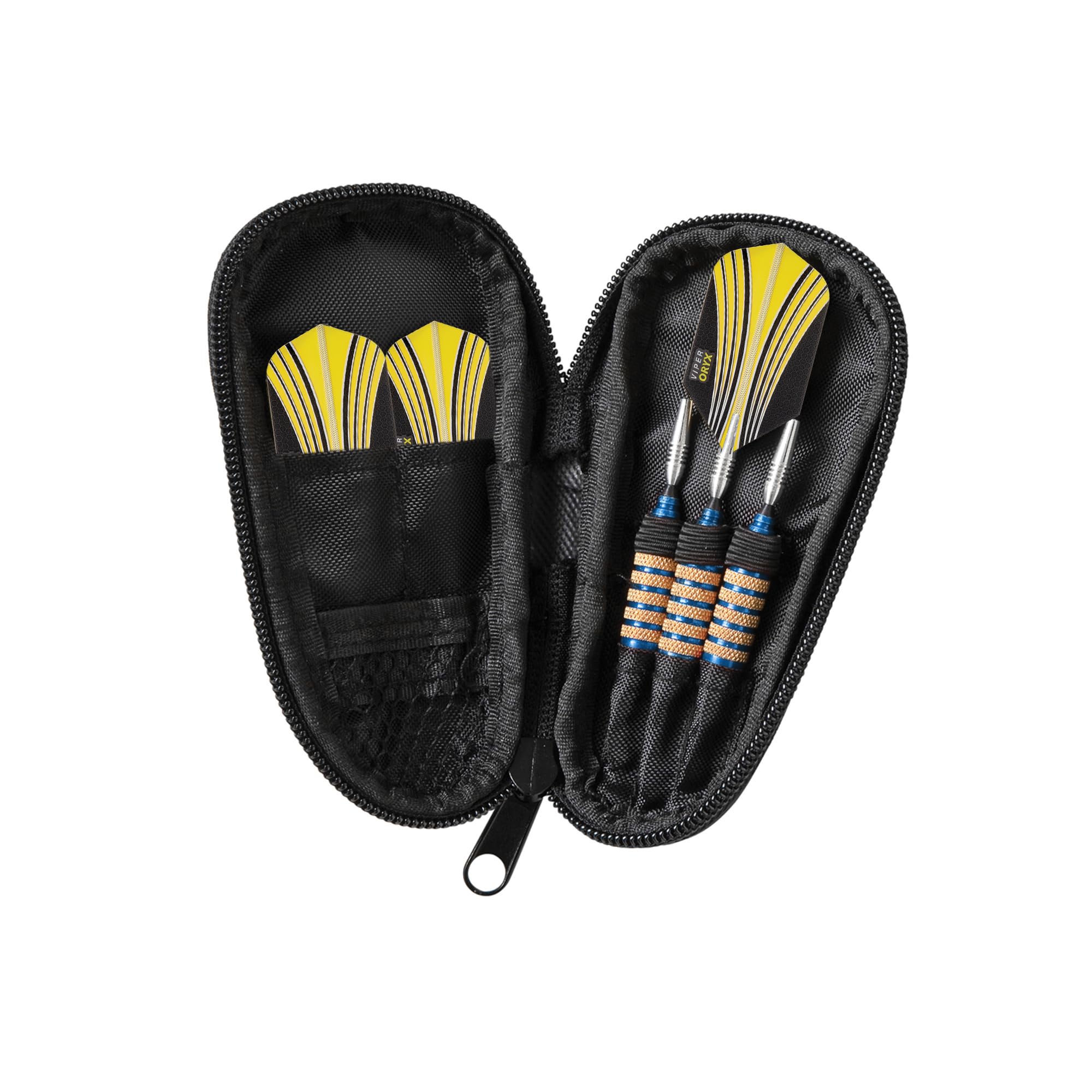 Viper Spinning Bee Dartpfeile mit weicher Spitze, mit Casemaster-Aufbewahrungs-/Reiseetui, 16 g