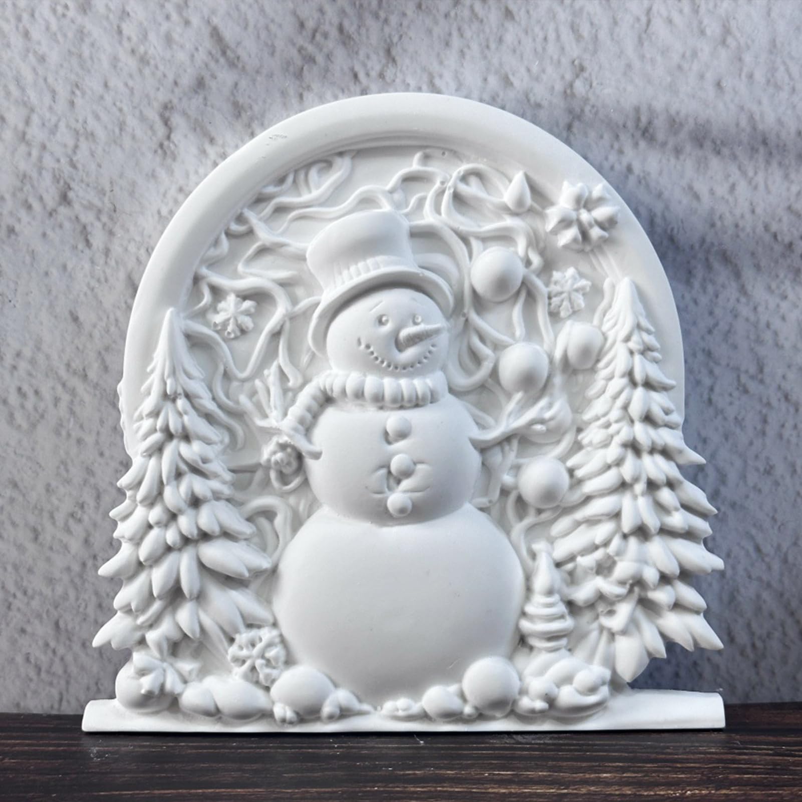 Silikonformen Gießformen, Silikonform Weihnachten für Reliefs, Silikon Gießform, Gipsformen zum Gießen, Epoxidharz Formen (Weihnachten - S2004)