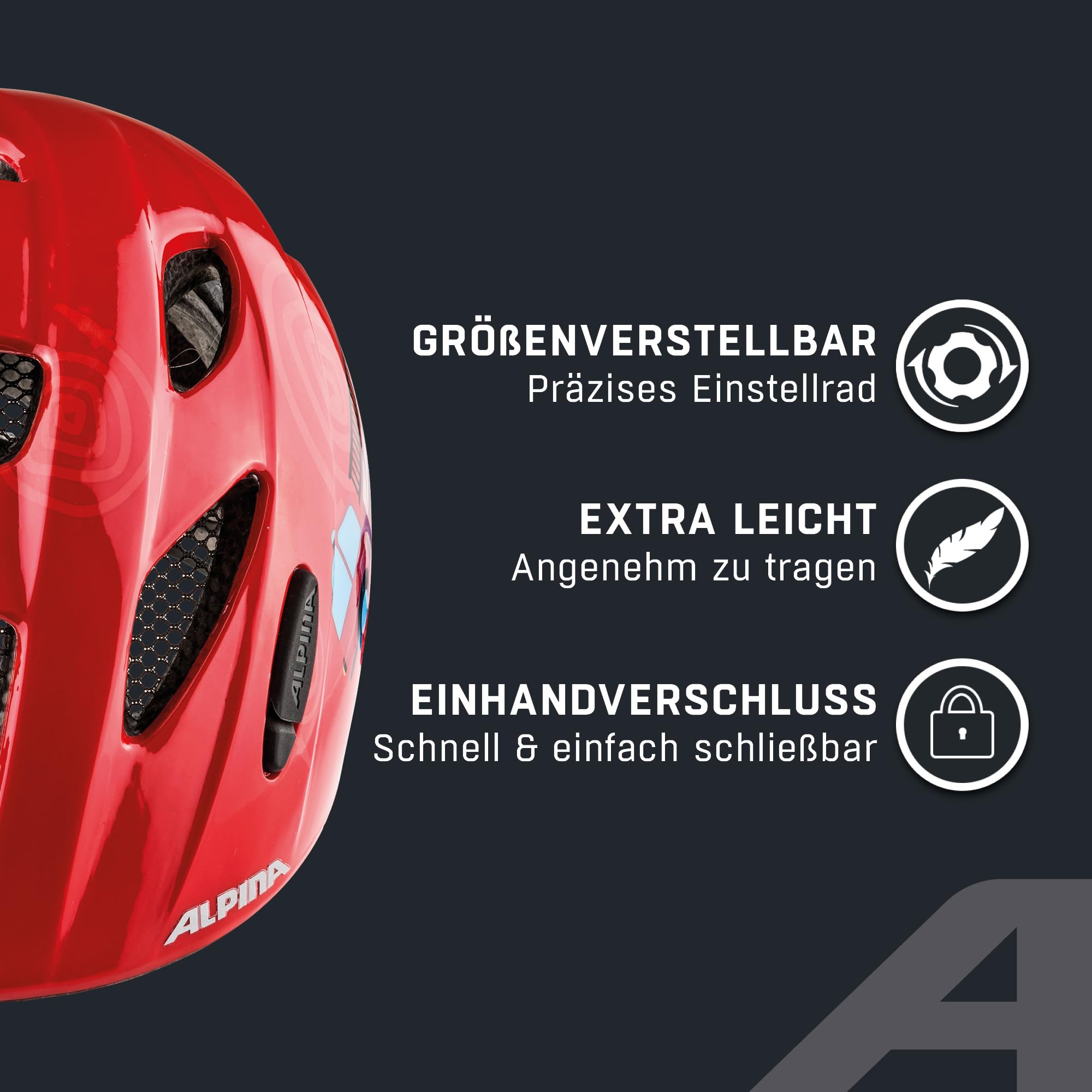 ALPINA Kinderfahrradhelm Ximo