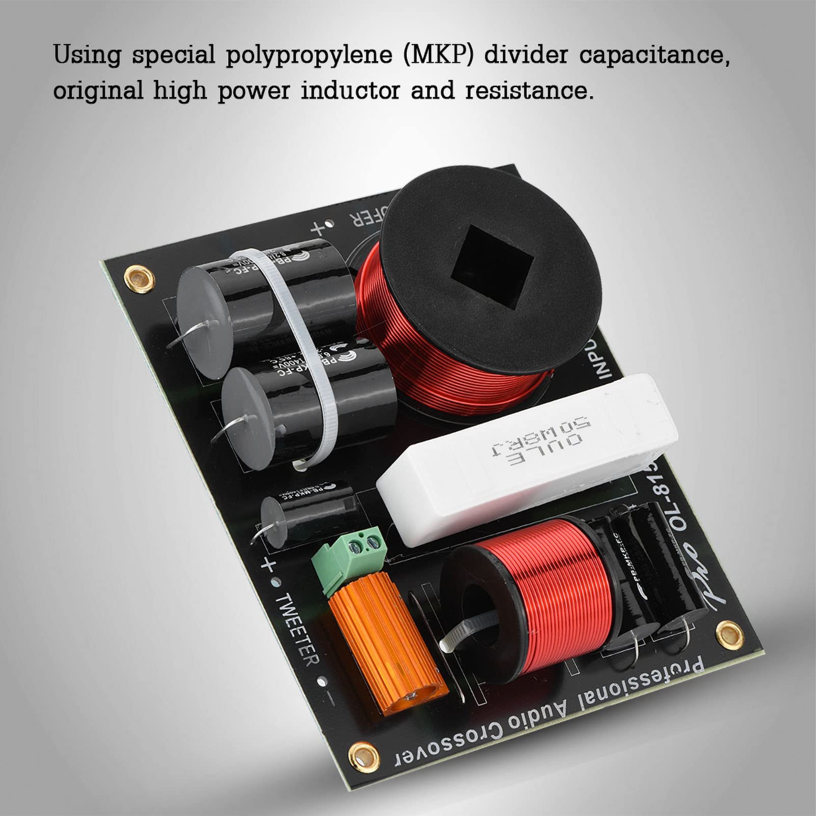 2-Way Frequency Divider Crossover Professional Speaker Divider Partials Device. Place. Firing. Suellen. Grade. +. Using. The. Division. in. is. Design. Rare. Longer.. Frequency.