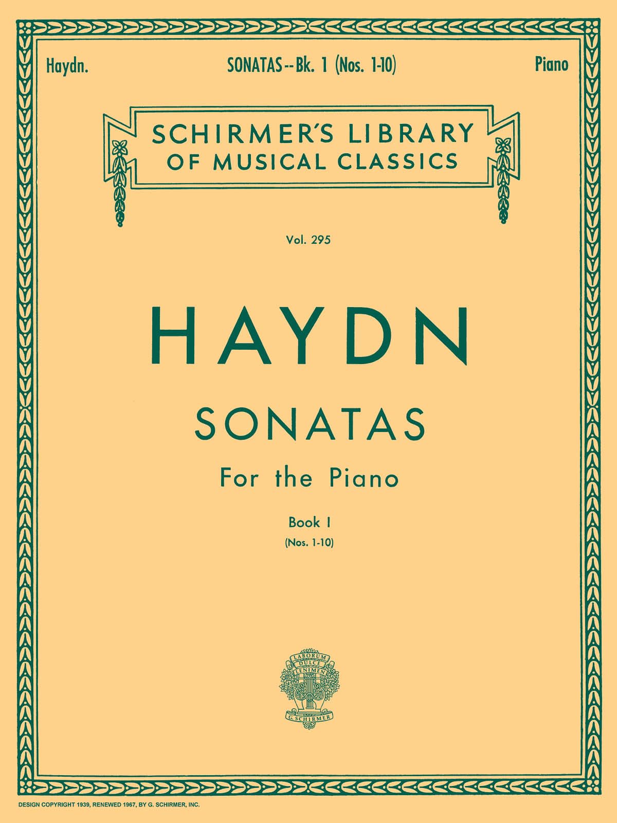 20 Sonatas - Book 1: Schirmer Library of Classics Volume 295 Piano