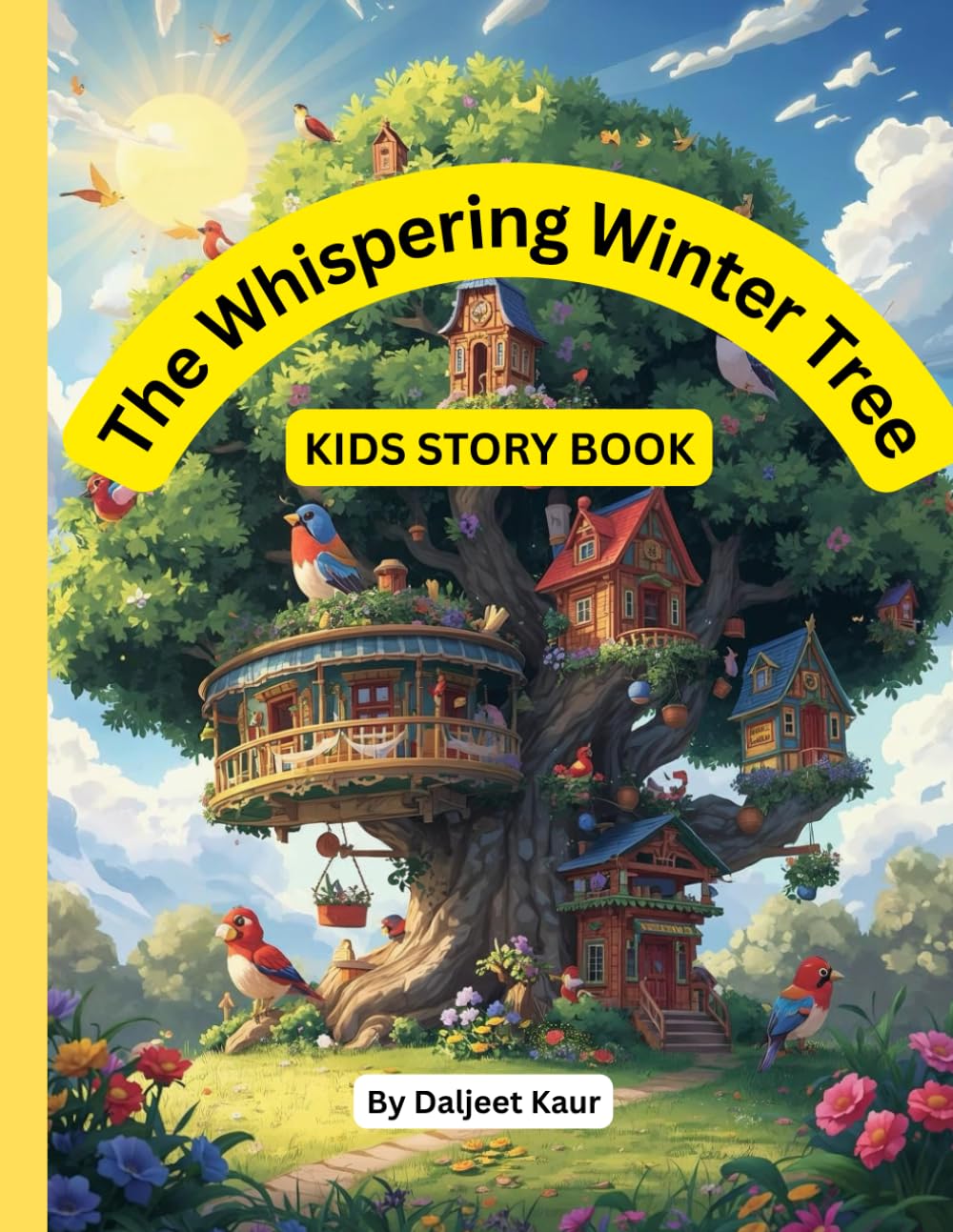 The Whispering Winter Tree: A Heartwarming Tale of Friendship, Honesty, and Winter Magic- A Colourful Story of Birds, Life Lessons, and an Enchanting Imaginary World