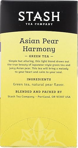 Miniatura 5 de Asian Pear Harmony GreenTea Stash Tea 18 Bolsa
