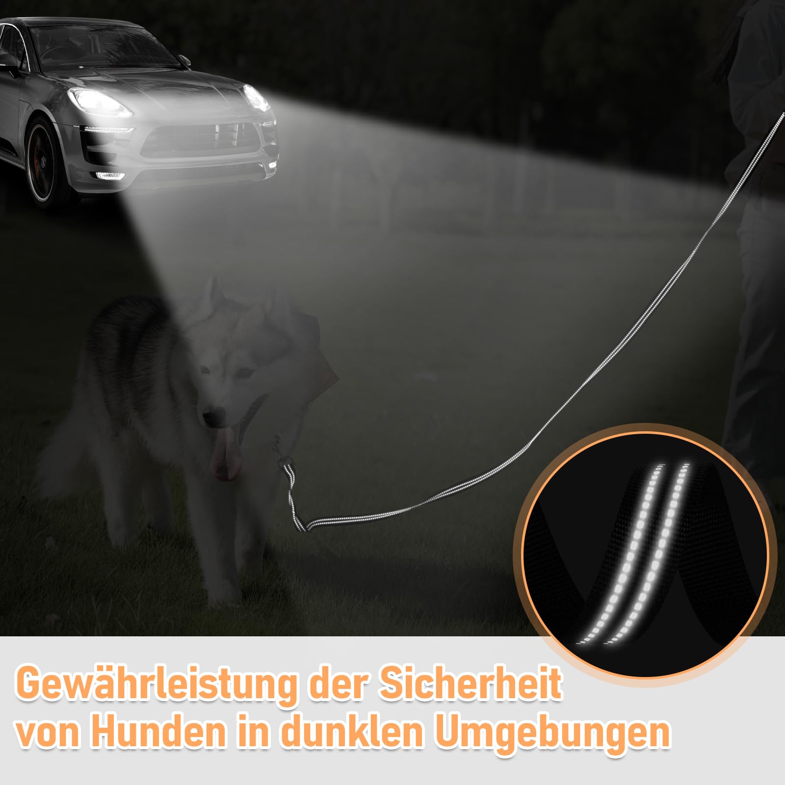 Sleeplijn 10 meter voor honden - neon geel | Sterk & weerbestendig Sleeplijn 10 meter voor honden - neon geel | Sterk & weerbestendig