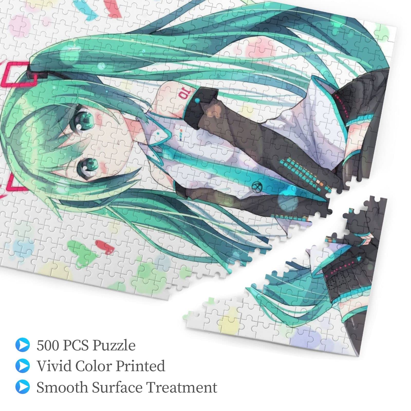 Amazon.co.jp: パズル 初音ミク アニメ 500ピース ジグソー 大人