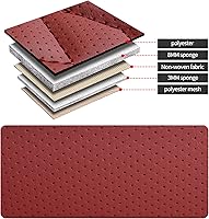 Vista 249 de GXT Bench Seat Cover, Premium Faux Leather Bench Seat Covers for Trucks - Universal Fit for Most Sedans SUV Pick-up Truck, Durable for Long Lasting