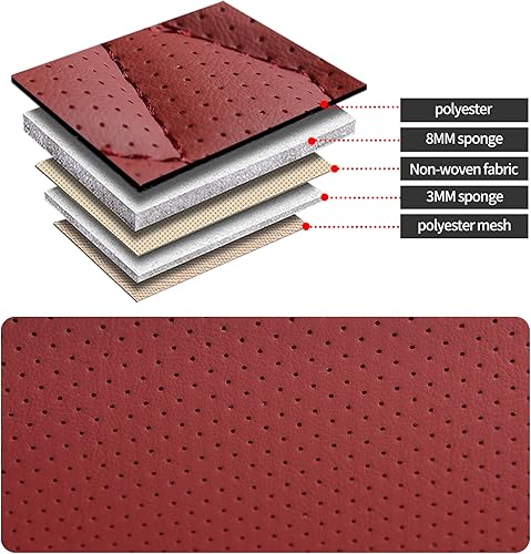 Miniatura 249 de GXT Bench Seat Cover, Premium Faux Leather Bench Seat Covers for Trucks - Universal Fit for Most Sedans SUV Pick-up Truck, Durable for Long Lasting