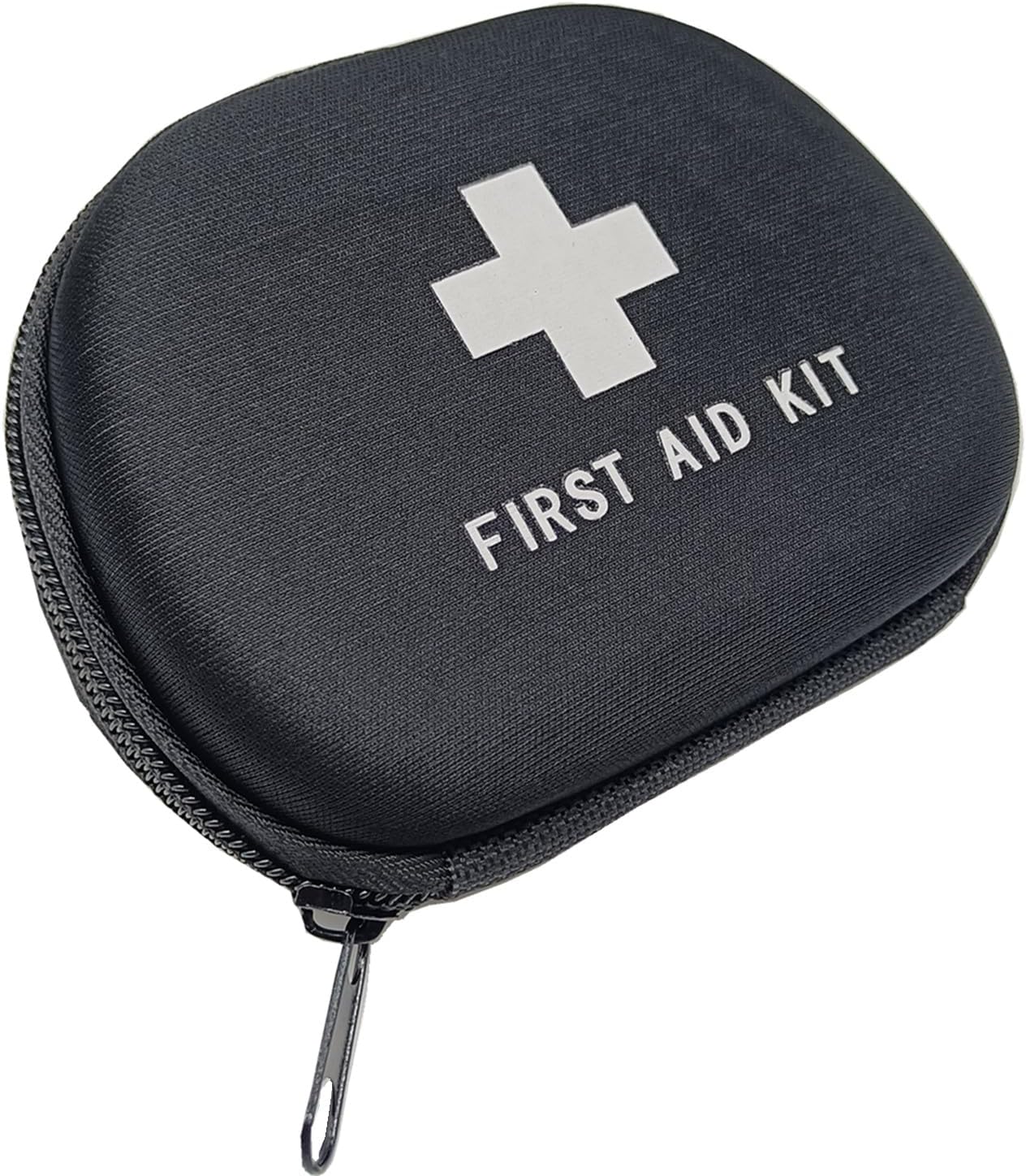 Compact Black EVA First Aid Case for Home, Pets, and Outdoor Use