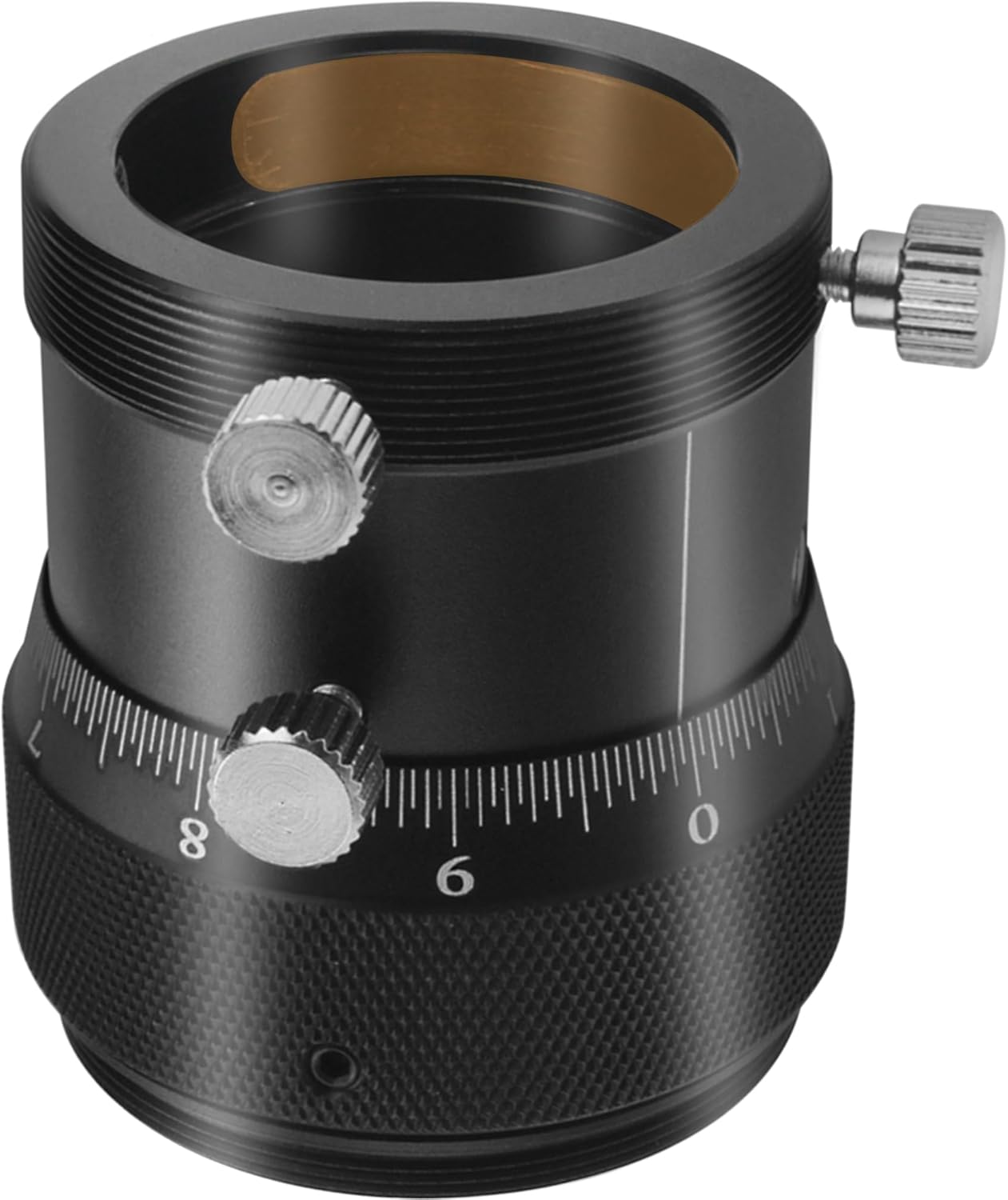 Alstar 1.25" High Precision Double Helical Focuser with 0.1mm Scale for Telescope Lenses/Finder & Guidescope