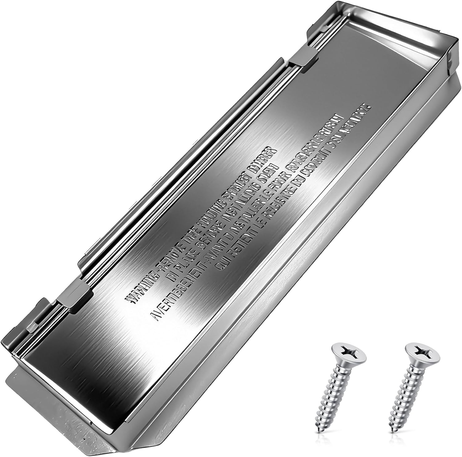 CG WB06X10436 Microwaves Vent Damper Fits for GE Microwave Exhaust Vent Kit Replaces Microwave Vent Kit Vent Damper 942574, AH651224, EA651224, PS651224, WB06X0388 （Comes with 2 Screws)