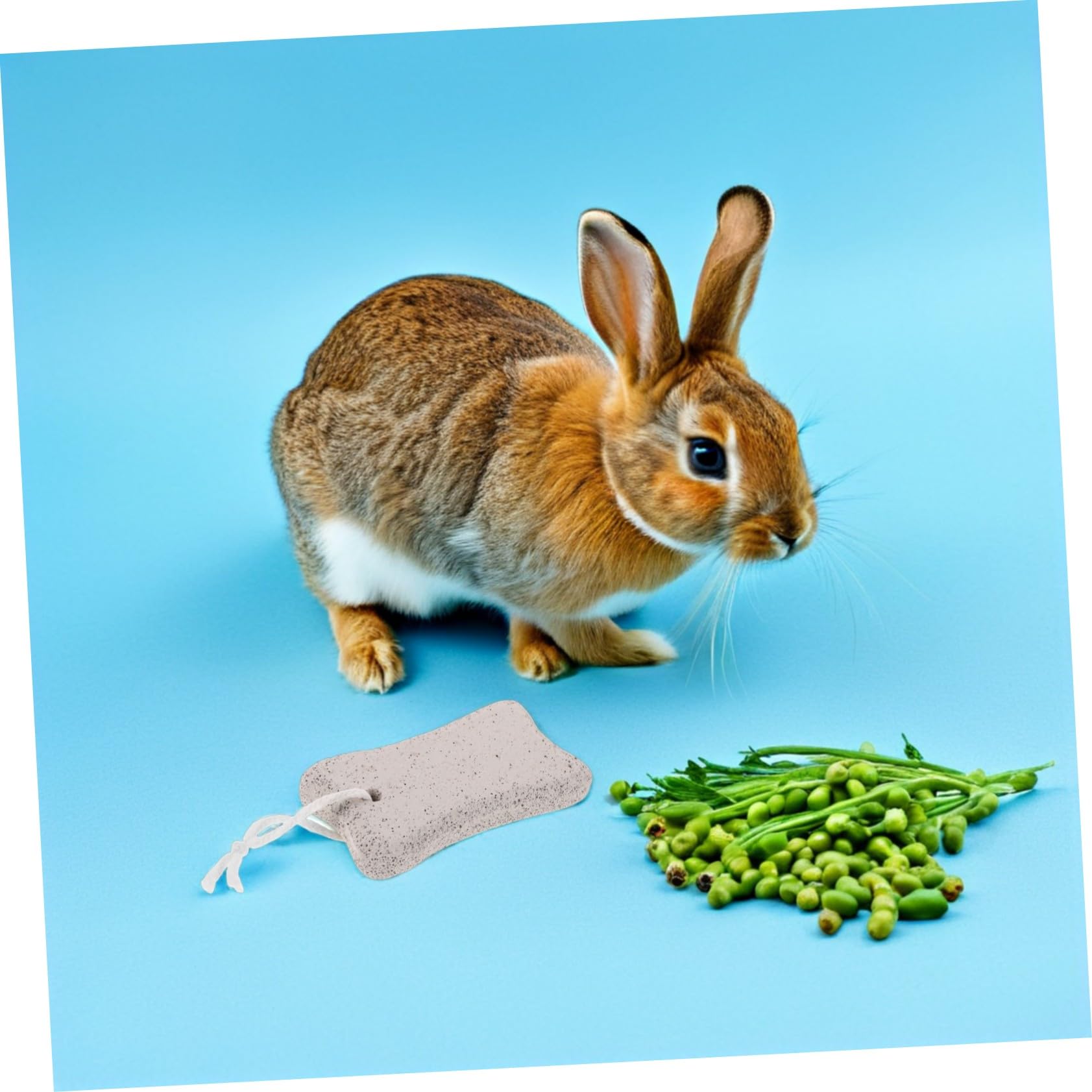 10 Stück Teiliges Haustier-mahlstein für Kleine Tiere Verschleißfestes Nager-kauspielzeug Langlebiger Chinchilla-kaublock Geeignet für Kaninchen Meerschweinchen Hamster