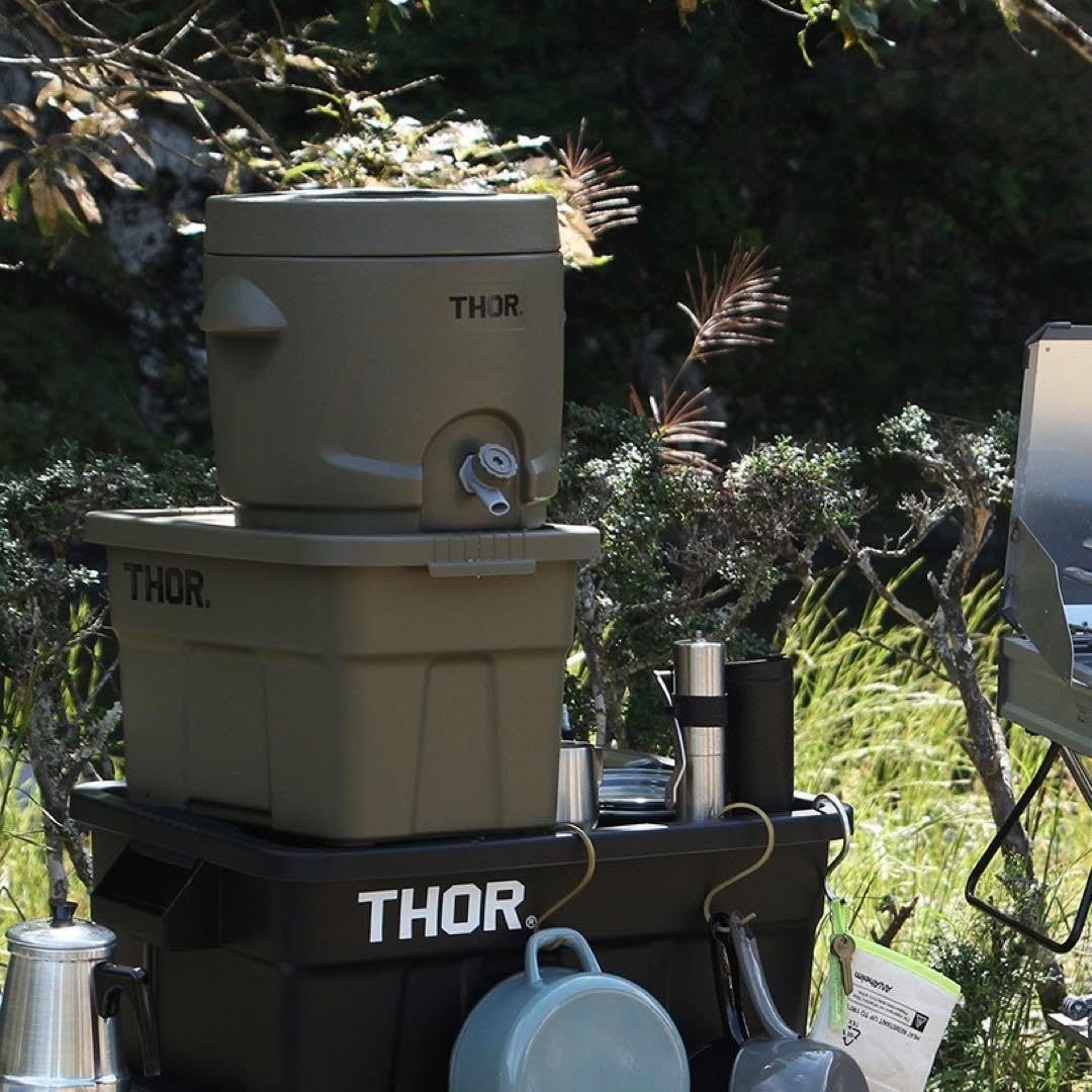 THOR ソー WATER JUG ウォーター ジャグ オリーブ 新品 Amazon.co.jp: THOR Water Jug ソーウォータージャグ オリーブ