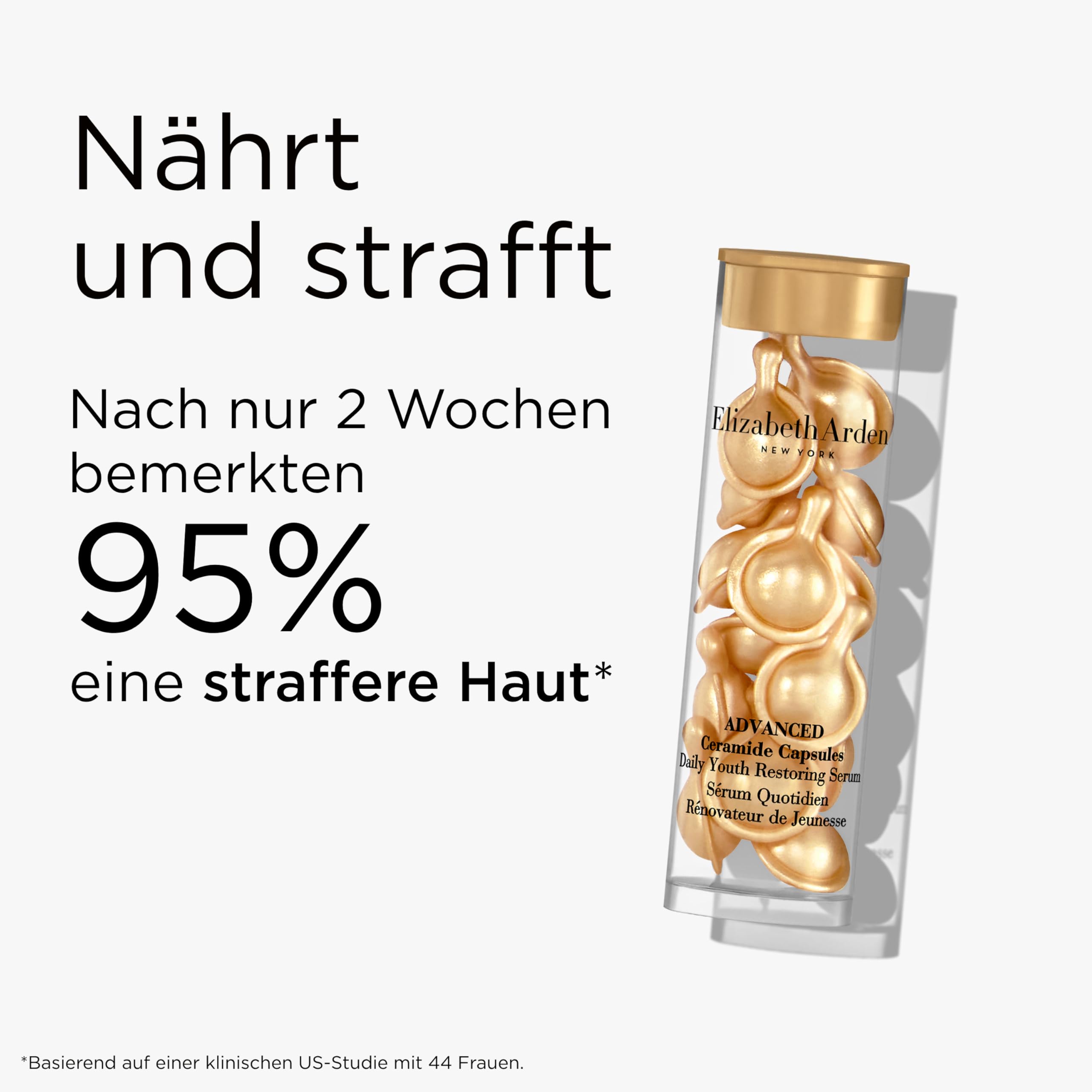 Elizabeth Arden – Forever Lift and Firm 3-teiliges Hautpflege-Geschenkset, Tagescreme mit LSF 15, Nachtcreme & Gesichtsserum, Anti-Aging Ceramid-Routine für straffere, hydratisierte Haut