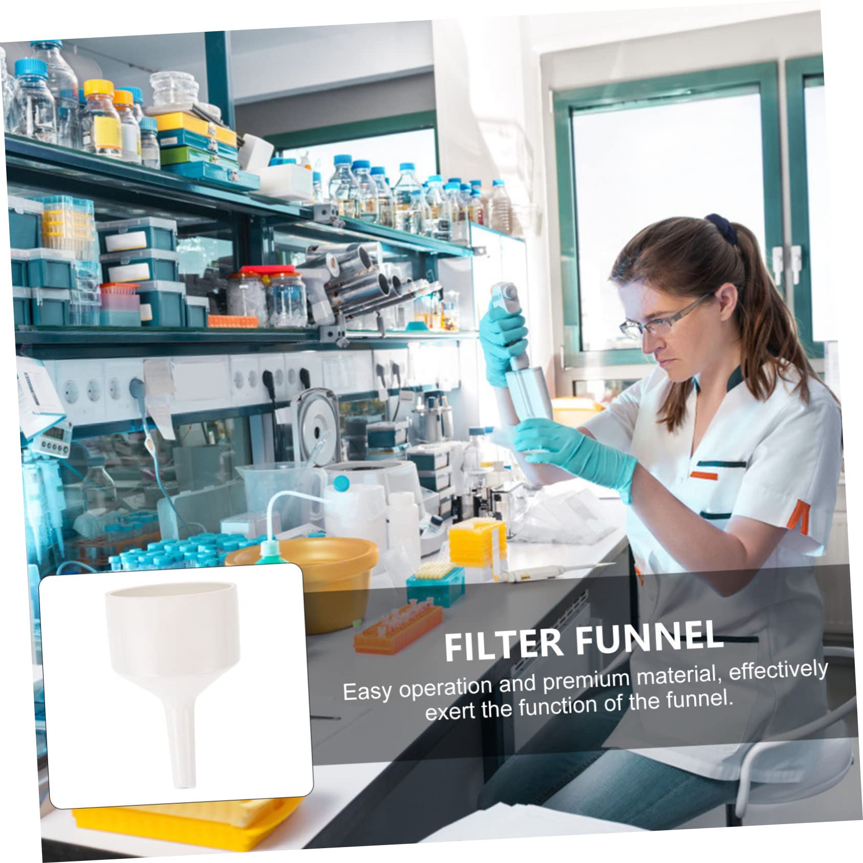 iplusmile Filter Trichter Lebensmittelsieb Filterwerkzeuge Futtertrichter Mit Großer Öffnung Keramik ware Keramik Filter Buchner für or 1Pc Filtertrichter Flüssigkeitstrichter