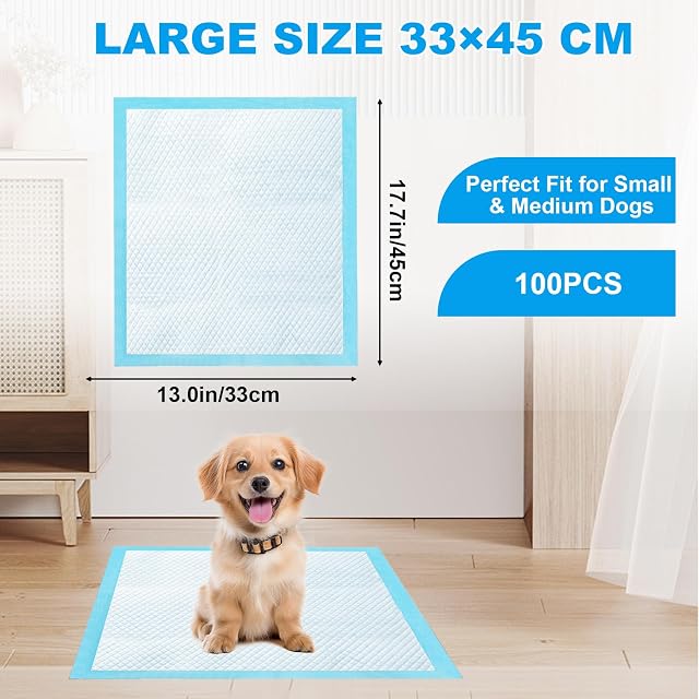Foto 2 de 7 de Almohadillas de entrenamiento para perros, 33 x 45 cm, 100 unidades