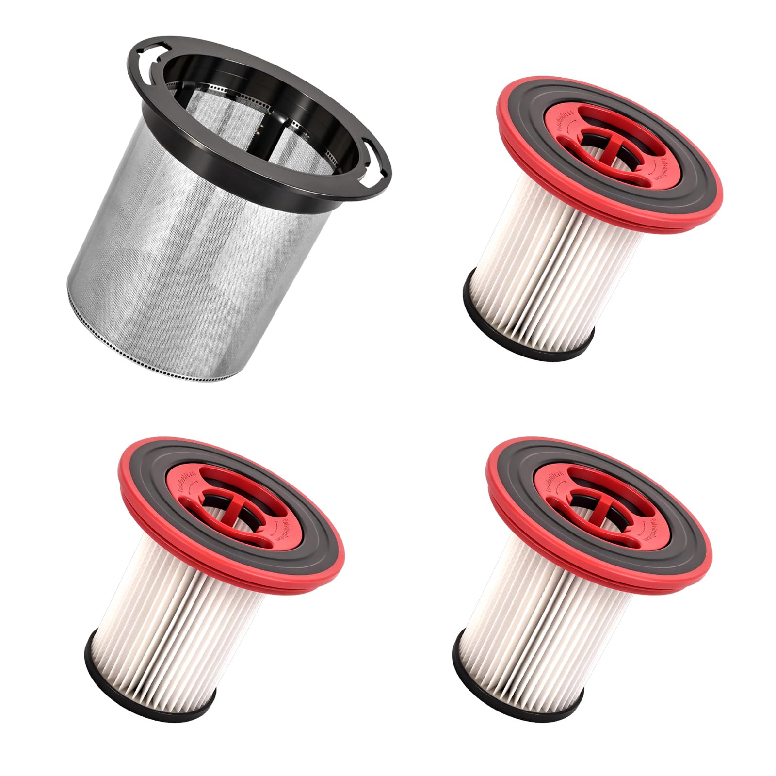 Ersatzfilter für Bosch Unlimited 7, Waschbarer HEPA-Filter aus Edelstahl Zubehör Wrsatzteile für Bosch Akku-Staubsauge BKS711XXL BBS711W BBS712A BCS711GB BKS711MALL