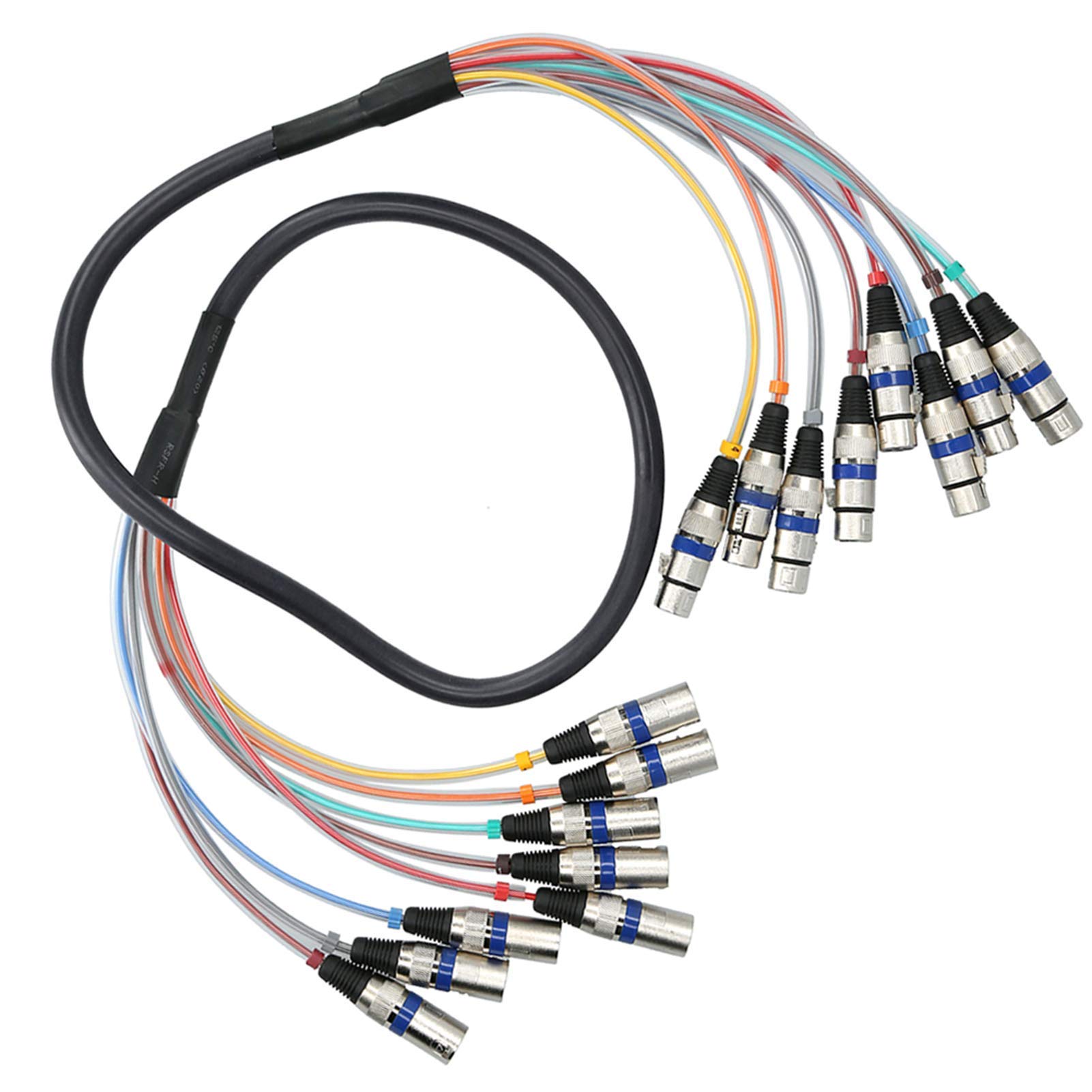 Effective Professional Portable Multi Signal Line Extension Audio Cord Connector for Women Use - Color : 1.5 fans-image-21