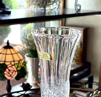 KAMEI CRYSTAL クリスタル花瓶 日本製一輪挿し Amazon.co.jp