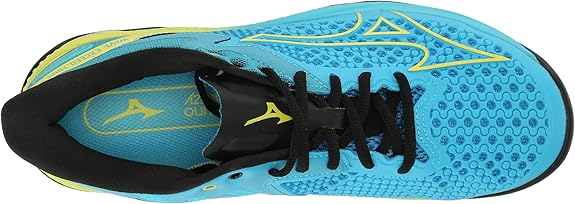 Mizuno Wave Exceed Tour 5 AC Men Tennis Shoe, Jet Blue-Bolt