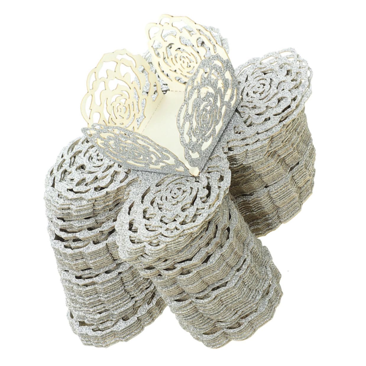 Caissettes papier creuses truffes et décorations chocolats pour fêtes