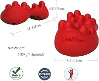 Vista 6 de Back & Glute Trigger Point Massager–Myofascial Release Tool for Lower-Back Pain/Tightness, Deep Gluteal Tension, Piriformis-Related Discomfort