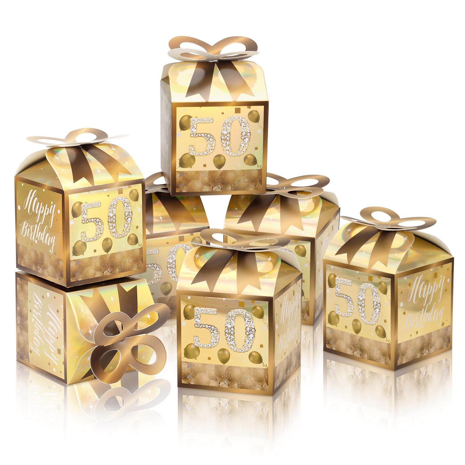 Guiruiy 3 Piezas De Cajas De Decoración Para El 40 Cumpleaños De Mujeres, Cajas De Globos De Cumpleaños De 40 Años En Rosa Y Oro Rosa, Suministros De Fiesta, Caja De