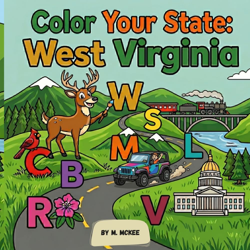 Color Your State: West Virginia
