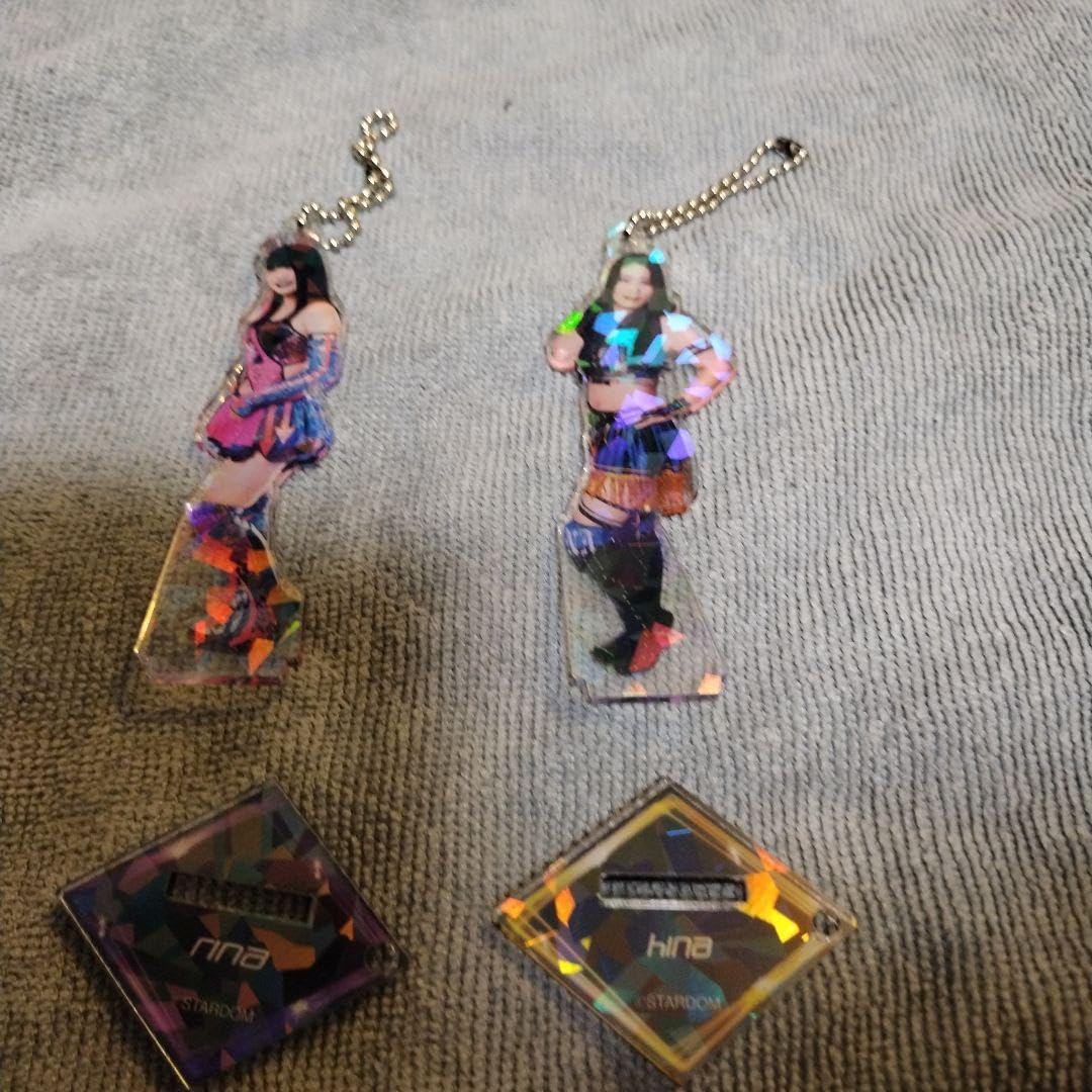 スターダム ランダムホログラムアクリルスタンドキーホルダー 妃南吏南