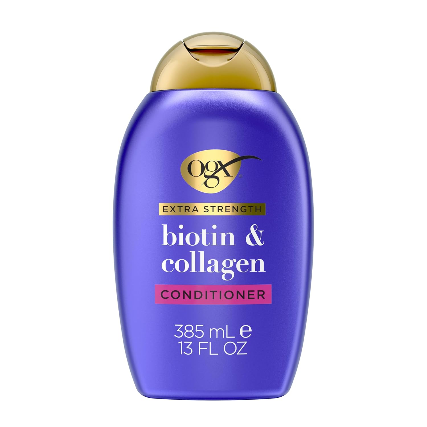 OGX Extra Strength Biotin and Collagen Conditioner, 13 fl oz, Sulfate-Free, Thicker, Fuller Hair OGX Extra Strength Biotin and Collagen Conditioner, 13 fl oz, Sulfate-Free, Thicker, Fuller Hair