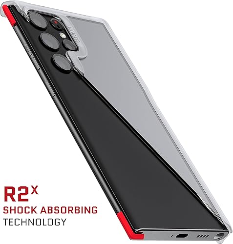 Miniatura 6 de Ghostek Covert S22 Ultra - Funda transparente con acceso a lápiz óptico SPen y protección a prueba de golpes, diseño delgado y ligero, funda