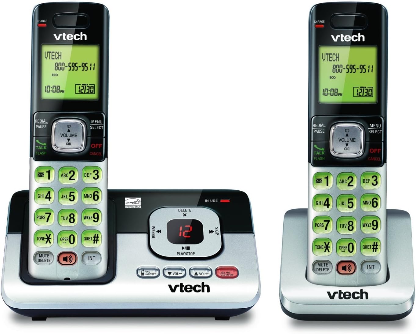 Vtech CS6829-2 2 Handset Answering System with Caller ID/Call Waiting (Renewed)