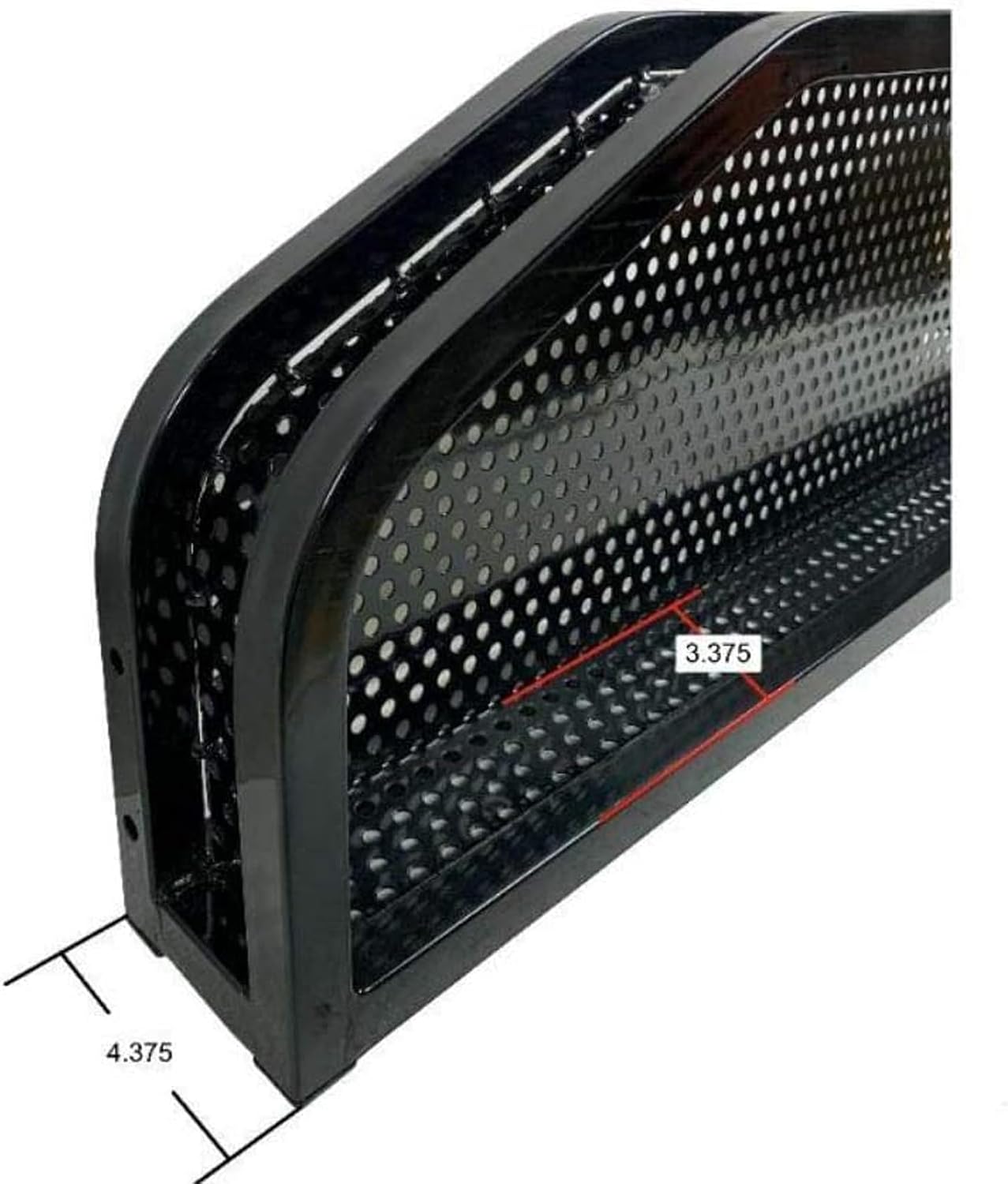 Huskey Parts Company Heavy Duty Front Clay Basket Outer Cargo Utility Basket Compatible with EZGO TXT/RXV/VALOR/S4/LIBERTY; Club Car DS/Precedent/Onward/Tempo; /Yamaha G22-G29 Golf Cart (Selective)