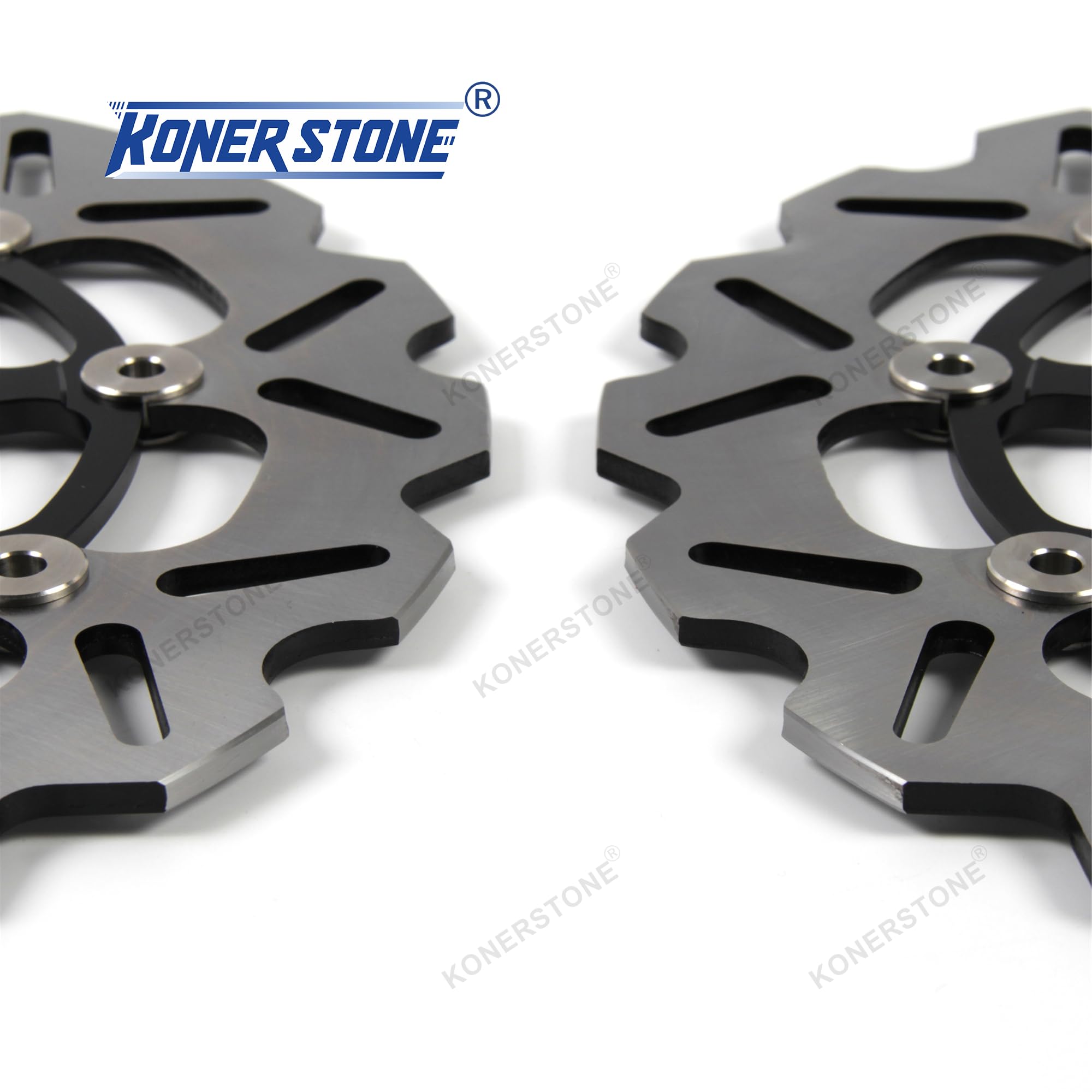 Discos de freno delanteros para Suzuki GSX R 750 600 2006 2007 K6 K7 GSXR 750 GSX R 600 Accesorios GSXR 600 GSX 600R Negro GSXR1000 GSX R1000 2005-2008 K5 K6 K7 K8