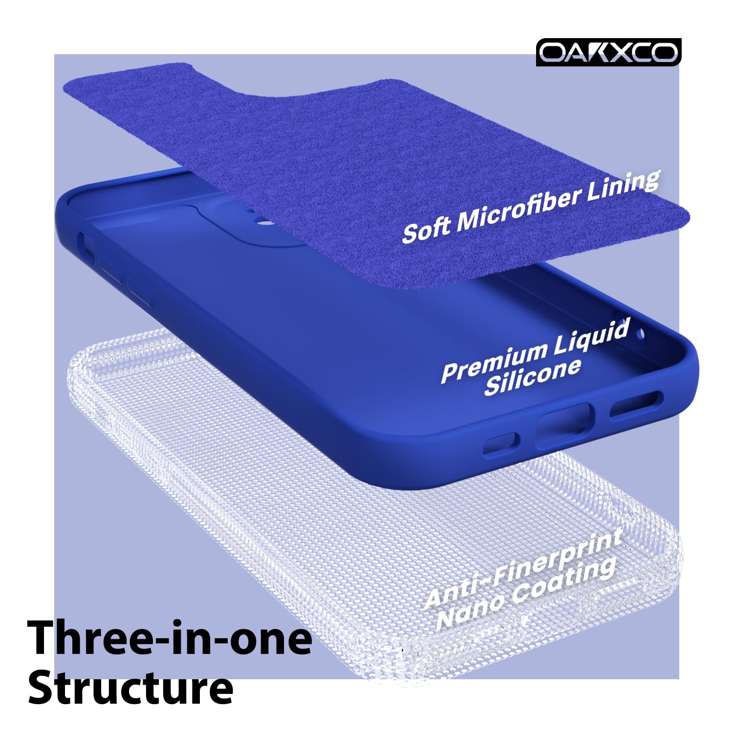 oakxco for iPhone 16 Pro Max Case Liquid Silicone, Soft Rubber Gel Elegant Aesthetic Basic Simple Cover, Cute Thin Slim TPU Matte Solid Color Plain Smooth Case for Women Girl, Light Pink — view 278