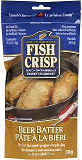 Fish Crisp, Seasoned Coating Mix, Beer Batter, 230g