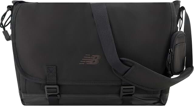 Amazon.com: New Balance Messenger Bag, Athletics Collection Travel