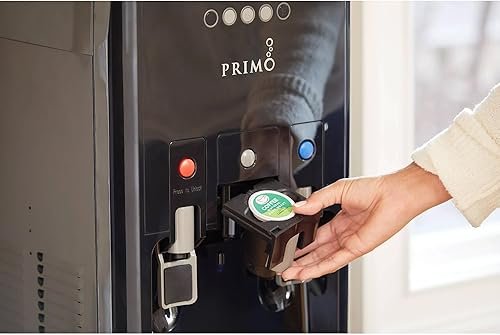 Miniatura 7 de Dispensador de agua Htrio Coffee K-Cup de 5 galones, enfriador de temperatura fría y caliente, color negro