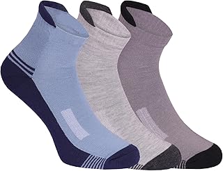 usoxo Men's Low Cut Socks I Non-Slip with Ankle Length Combed Cotton with Soft Breathable I Anti-Microbial, Anti-Odor I Free Size Comfortable Sock for Casual Sports Running & Hiking (3 Pair)-picture-27