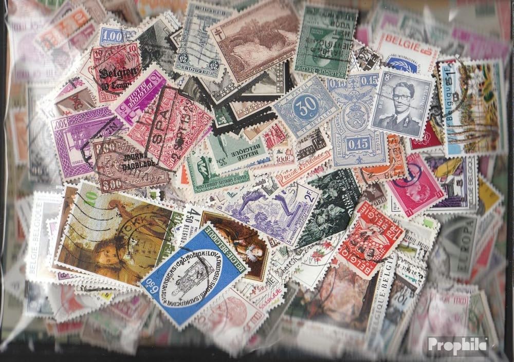 Prophila Collection Belgium 1.300 various stamps (Stamps for collectors)