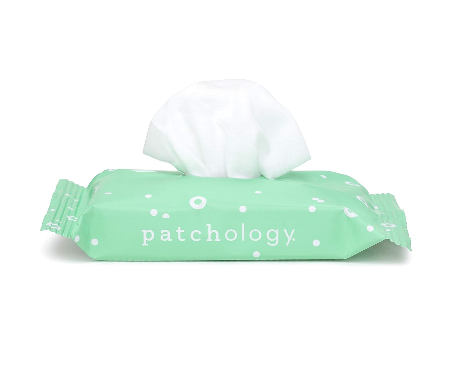Patchology Clean AF Facial Cleansing Wipes - On-The-Go Refreshing Travel Size Face Wipes for Removing Dirt and Oil - Makeup Remover for Sensitive and Oily Skin (1 pack/15 sheets) - Image 2