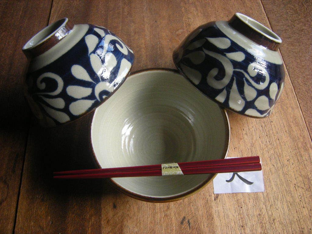 maaaaaaasaです。琉球瑠璃唐草　染付麺鉢4枚他 maaaaaaasaです。琉球瑠璃唐草 染付麺鉢4枚他 maaaaaaasa様専用