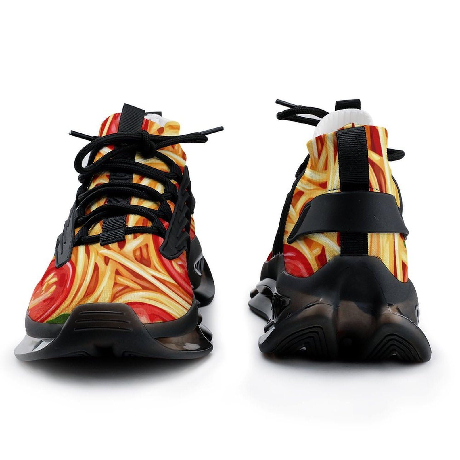 Spaghetti Pasta Noodles T-omato Salsa Uomini Scarpe Da Corsa Atletica Scarpe Da Ginnastica Walking Sneakers