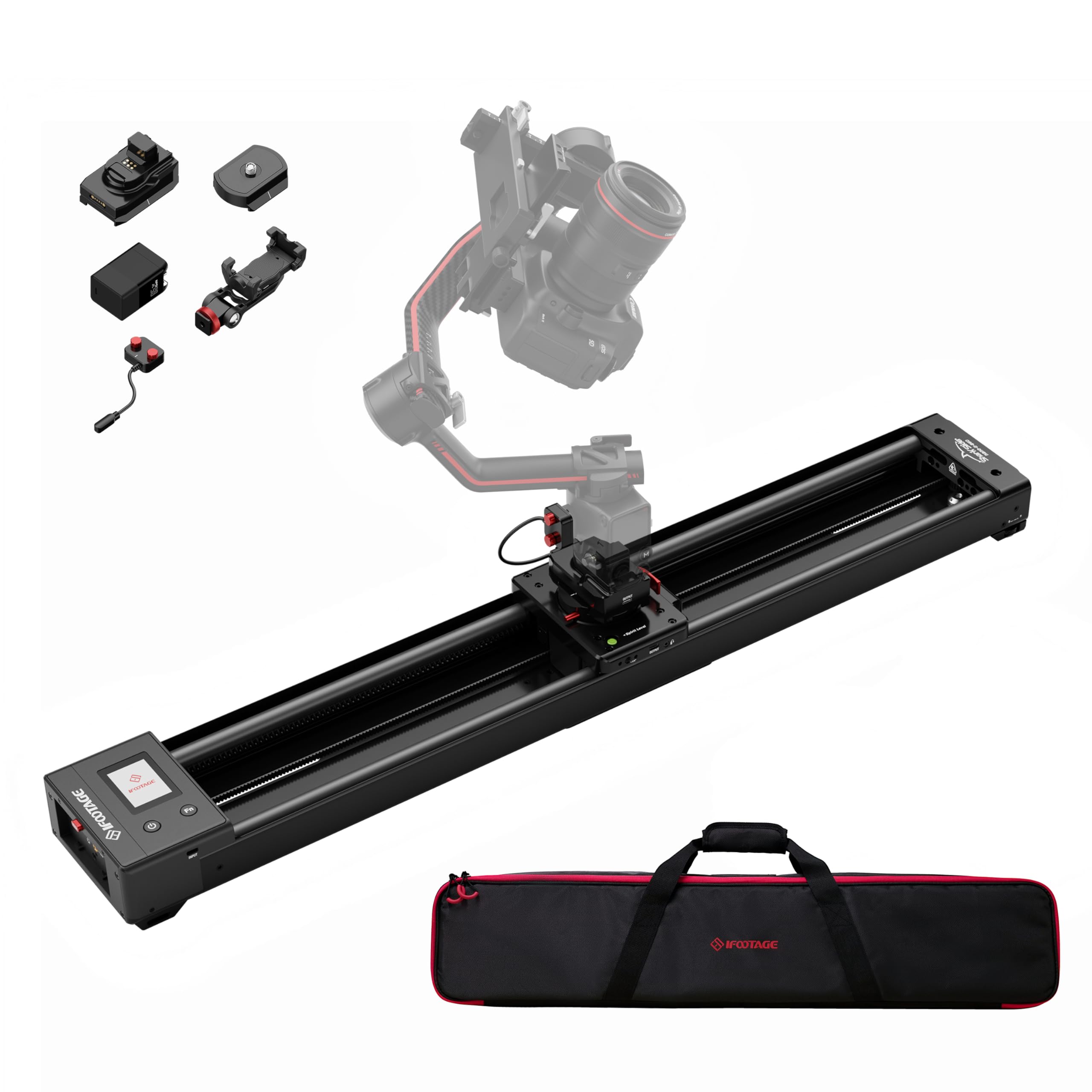 Amazon.com : IFOOTAGE Shark Nano II 860 Motorized Camera Slider 34