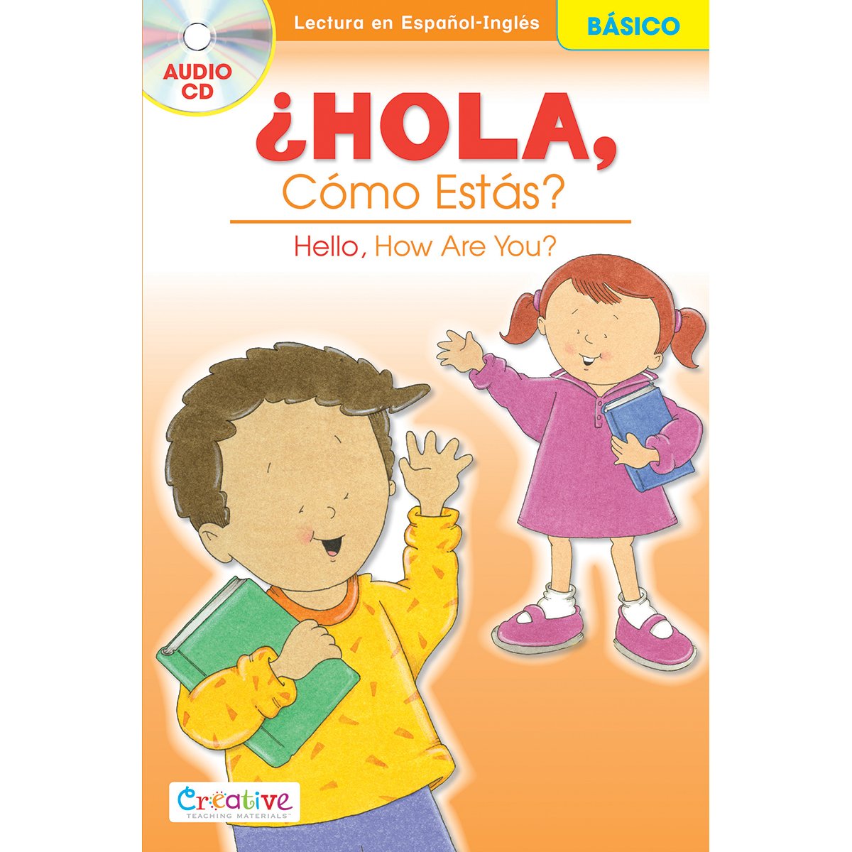 Pbs Publishing Creative Teaching Materials Spanish-English Book with CD-Hello, How are You, Transparent