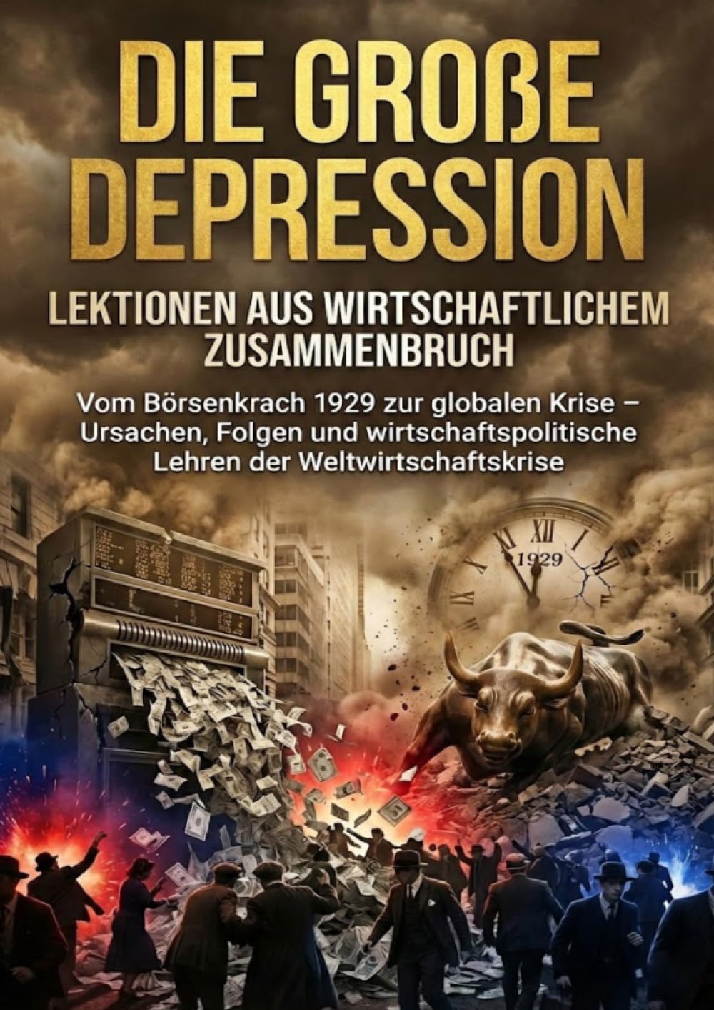 Die Große Depression: Lektionen aus wirtschaftlichem Zusammenbruch: Vom Börsenkrach 1929 zur globalen Krise – Ursachen, Folgen und wirtschaftspolitische Lehren der Weltwirtschaftskrise