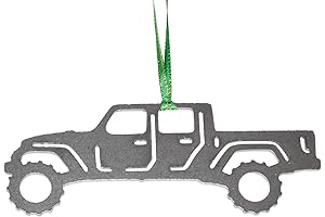 Off Road Truck Christmas Ornament: The Perfect Decoration for Jeep Gladiator Enthusiasts